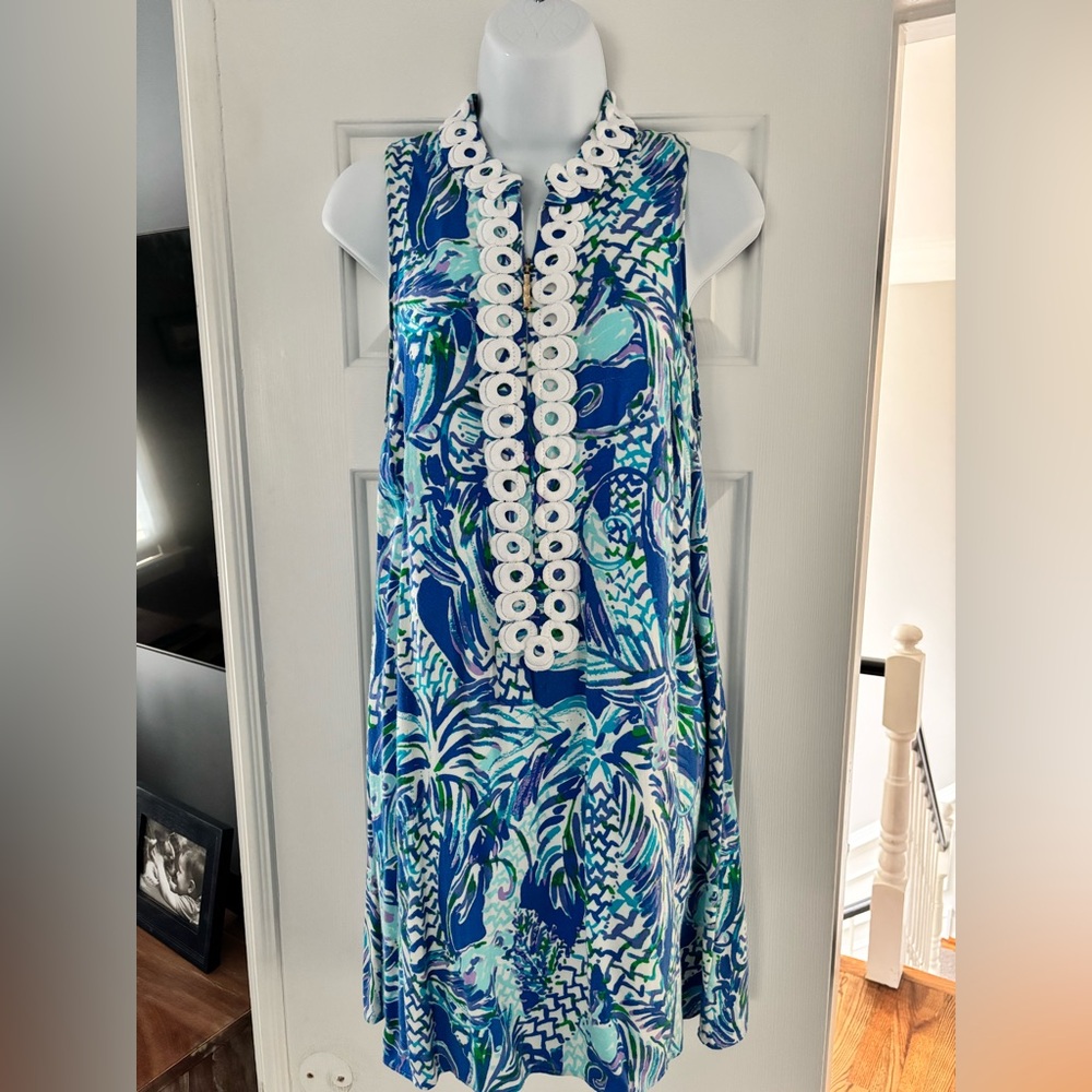 Lilly Pulitzer Zip Front Dress Size 6